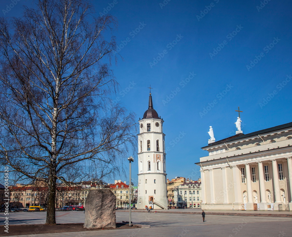 Vilnius,Gediminas Square Vilnius,Gediminas Square