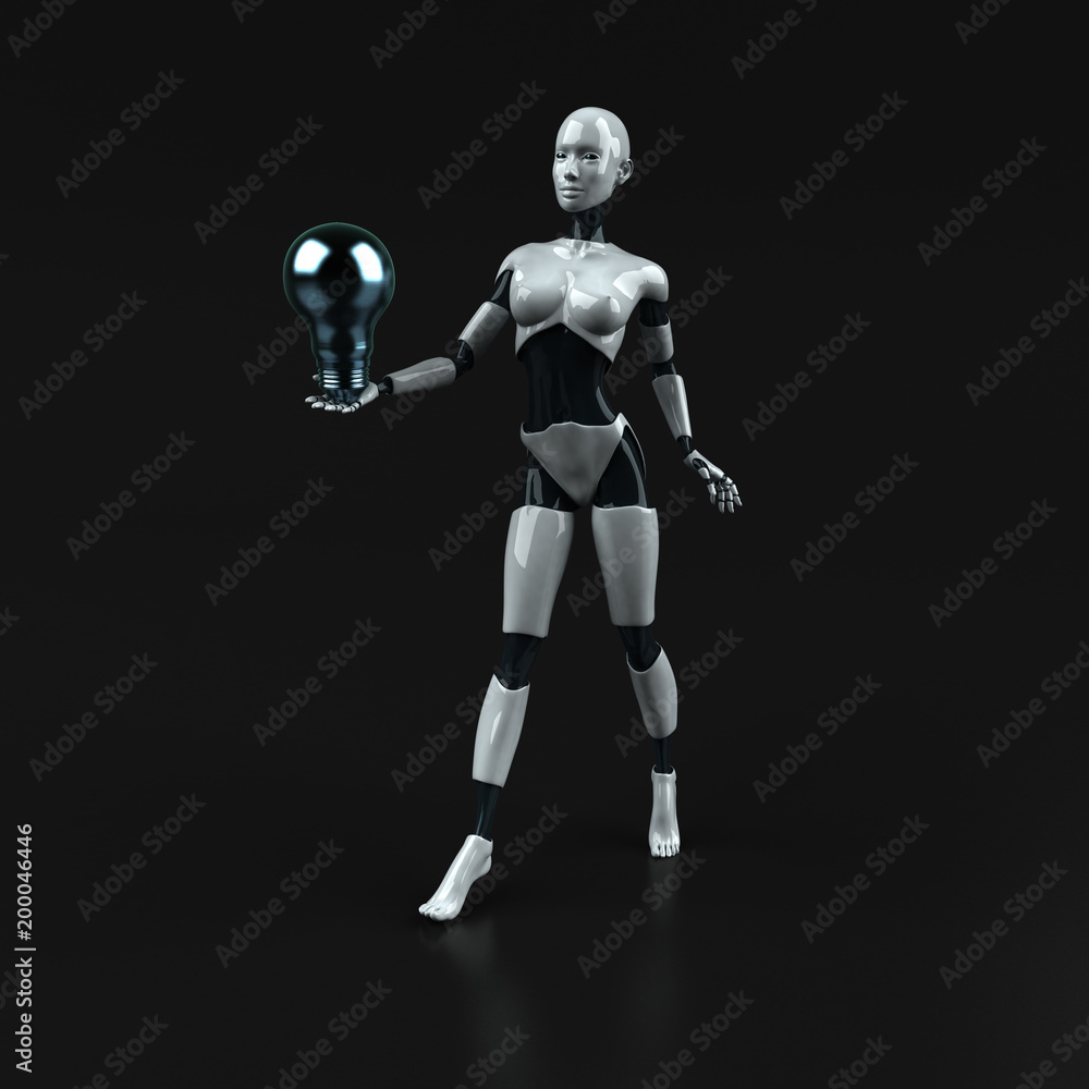 Robot - 3D Illustration Robot - 3D Illustration