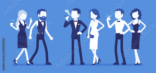 High society party