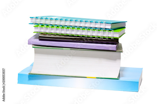 colorful diary books notebooks