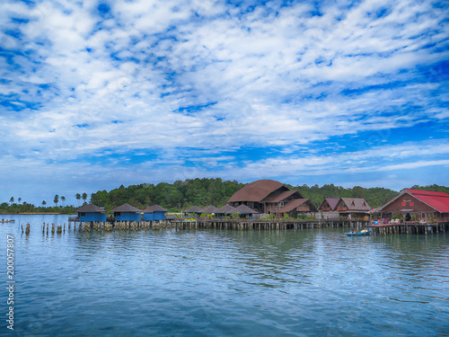 Sea View with Small Island