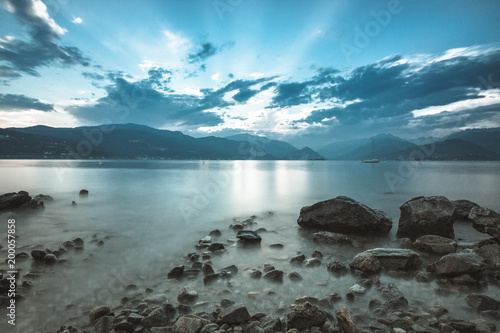 Abendstimmung am Lago Maggiore © Jana