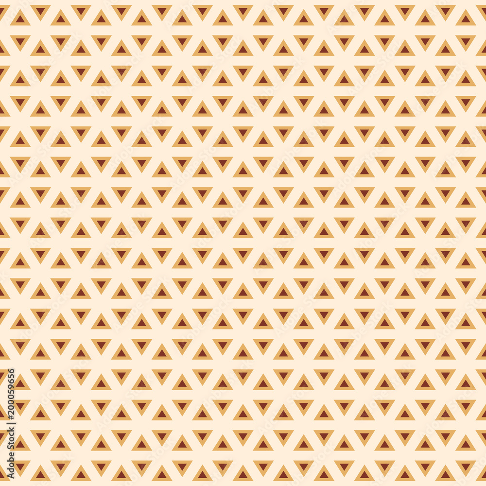 Seamless color pattern with triangles. Seamless color pattern with triangles.