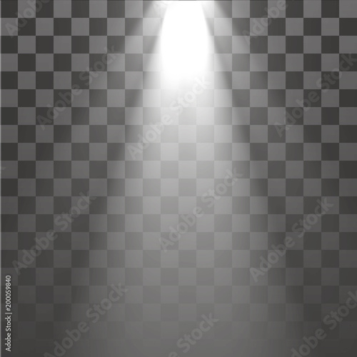 light rays medium weight top to bottom transparent vector eps 10 photo