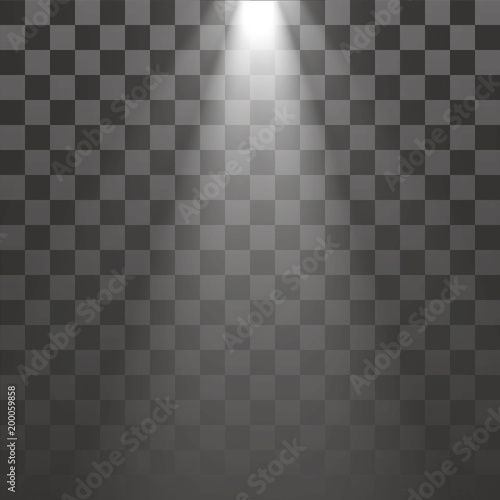 light rays medium weight top to bottom transparent vector eps 10 photo