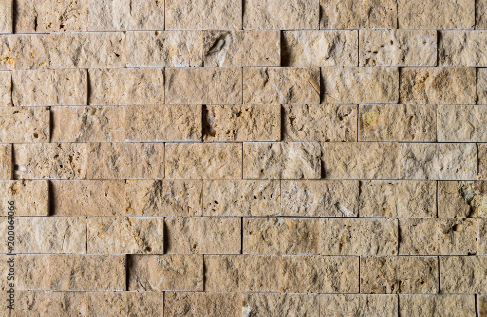 Tile, mosaic of stone blocks Tile, mosaic of stone blocks