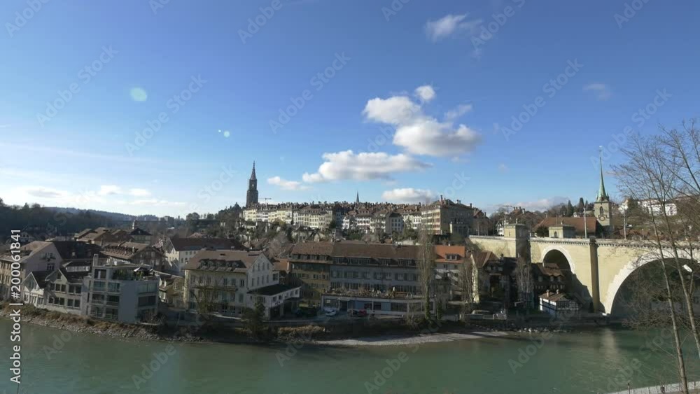 Aare River and the Old Town of Bern Aare River and the Old Town of Bern