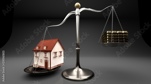 Fényképezés Overpricing properties leads to risky mortgages and loans