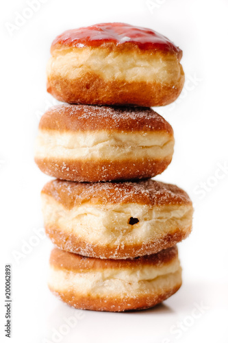 German or Austrian donuts, so called Krapfen