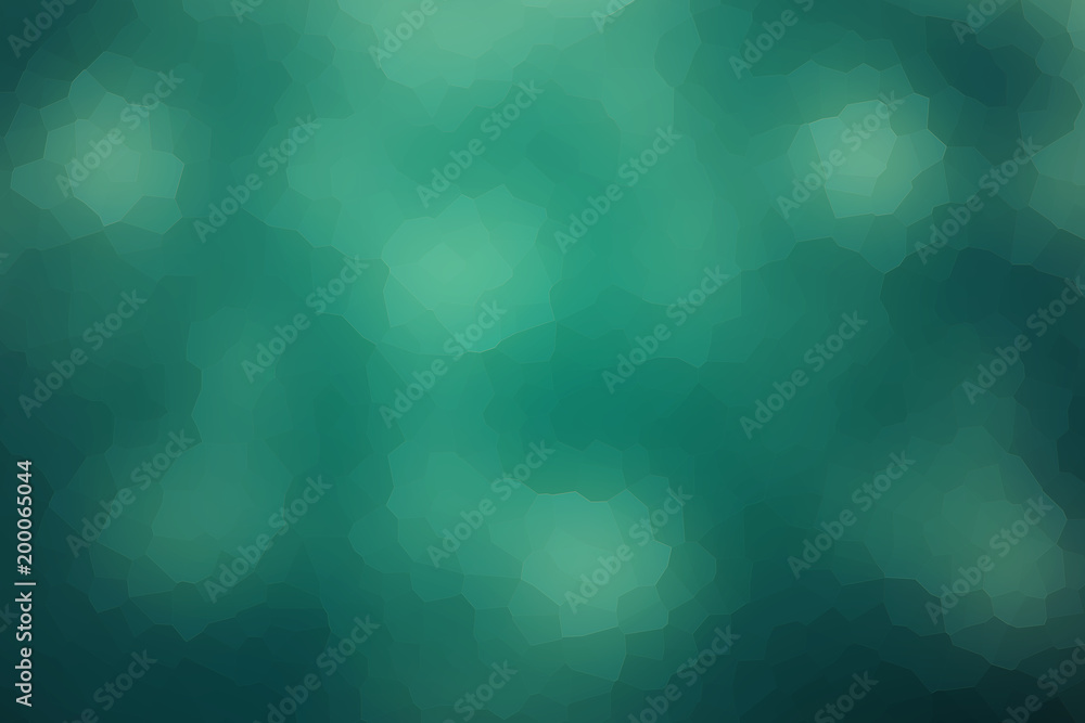 Teal abstract glass texture background or pattern