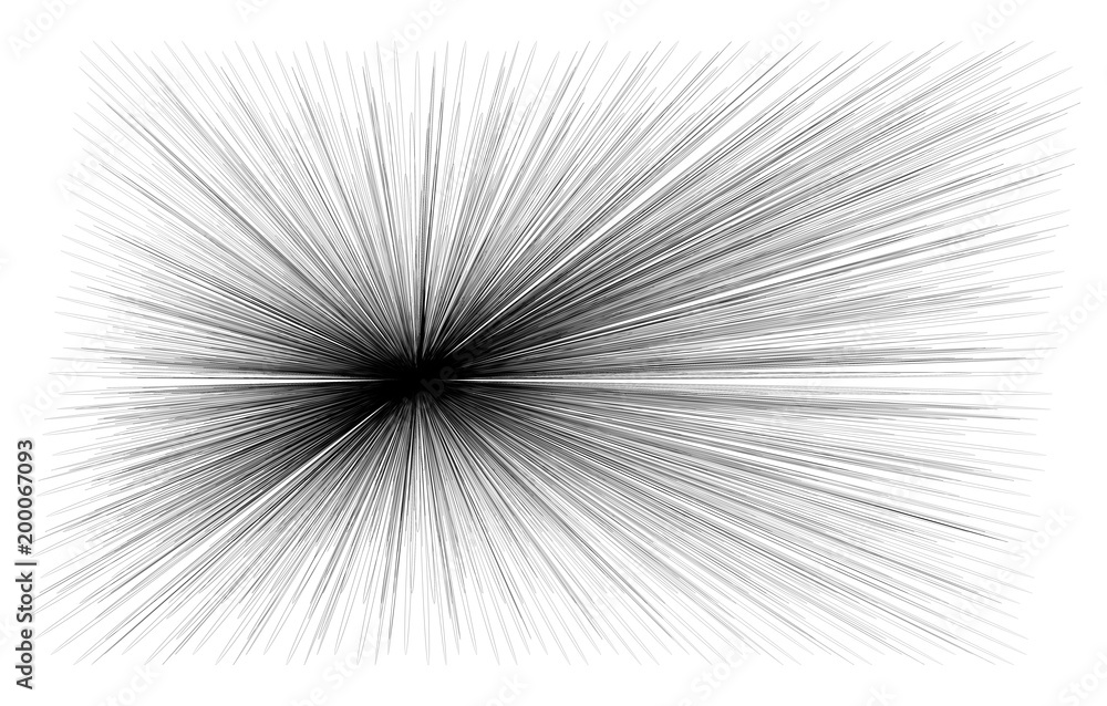 Obraz premium Абстрактный чёрно белый фон, энергия.