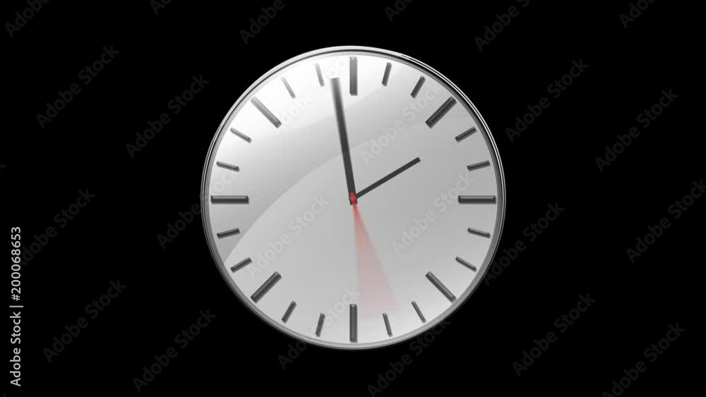 24 Hours Animated Clock. ALpha Channel Included. 24 Hours Animated Clock. ALpha Channel Included.
