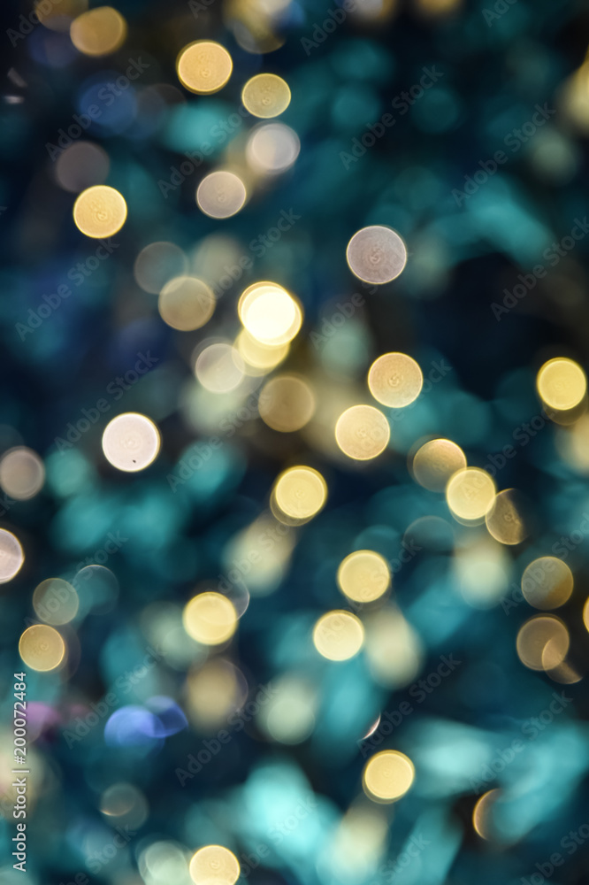Fototapeta premium Colorful of Bokeh light background