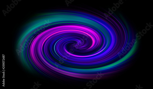 Colorful shiny spiral background
