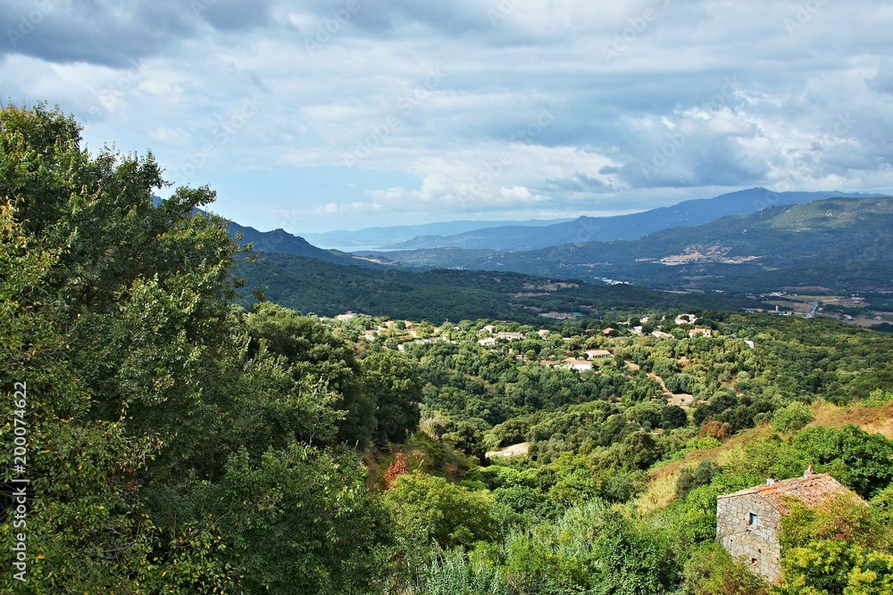 Corsica-a view of the Porcareccia