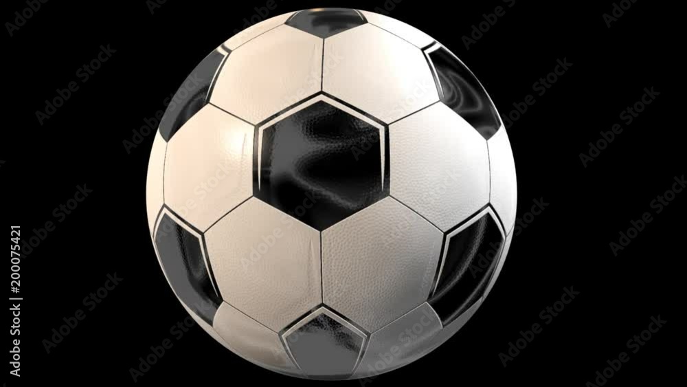 Soccer Ball. Looped. Alpha channel Included. Soccer Ball. Looped. Alpha channel Included.