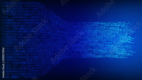 data connected fusion background
