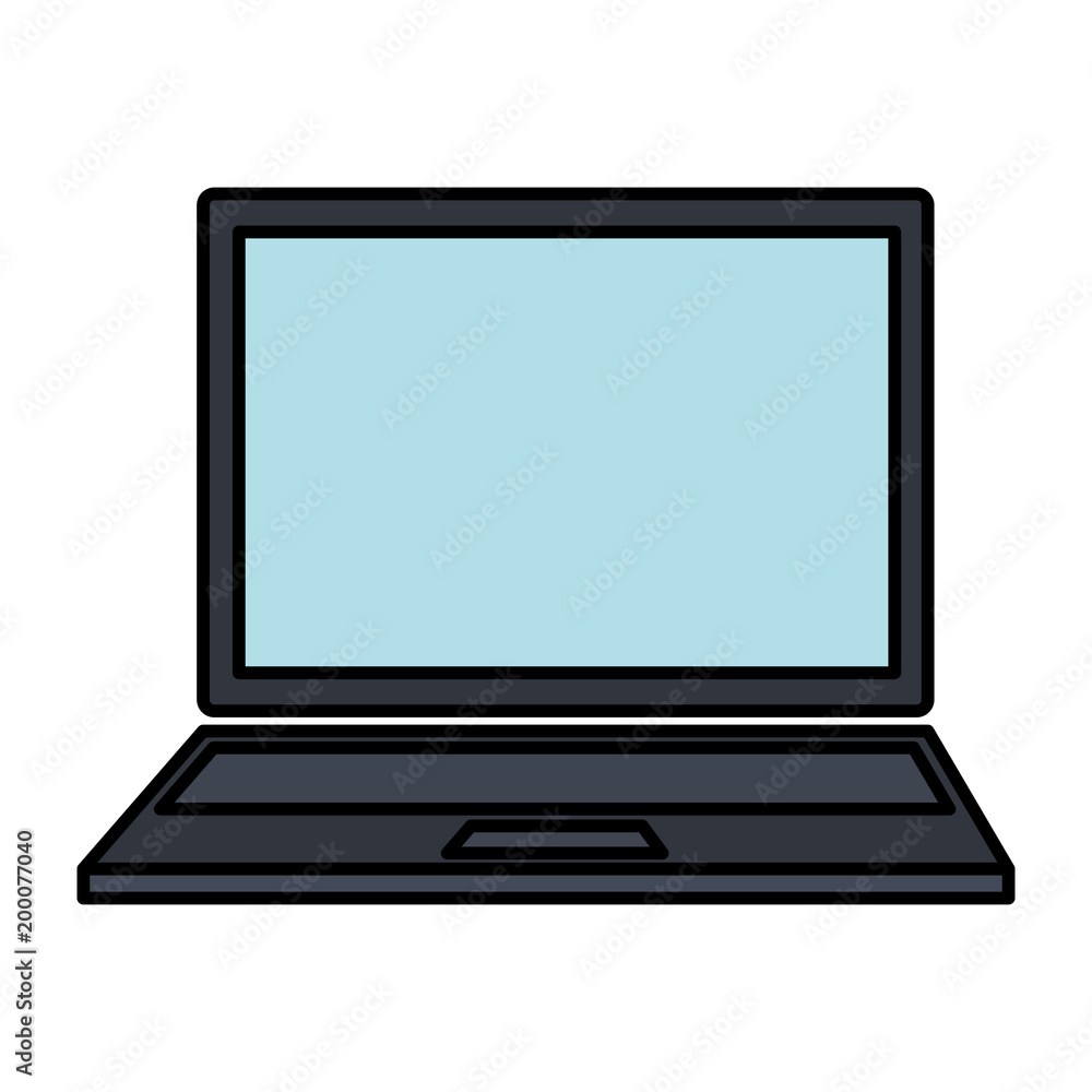 laptop computer isolated icon vector illustration design laptop computer isolated icon vector illustration design