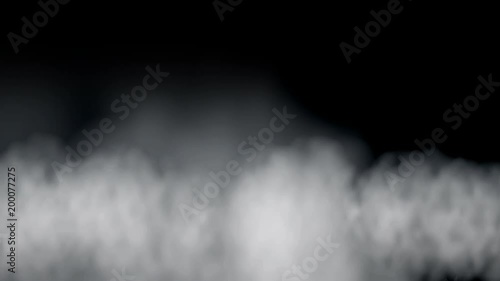 Fog. Looped. Alpha Channel Included.