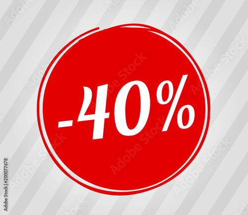 40 discount off sale