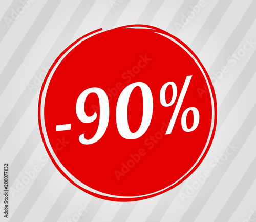 90 discount off sale