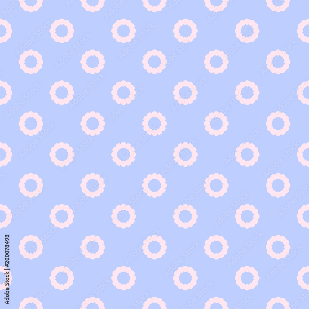 Seamless pattern for web, textile and wallpapers