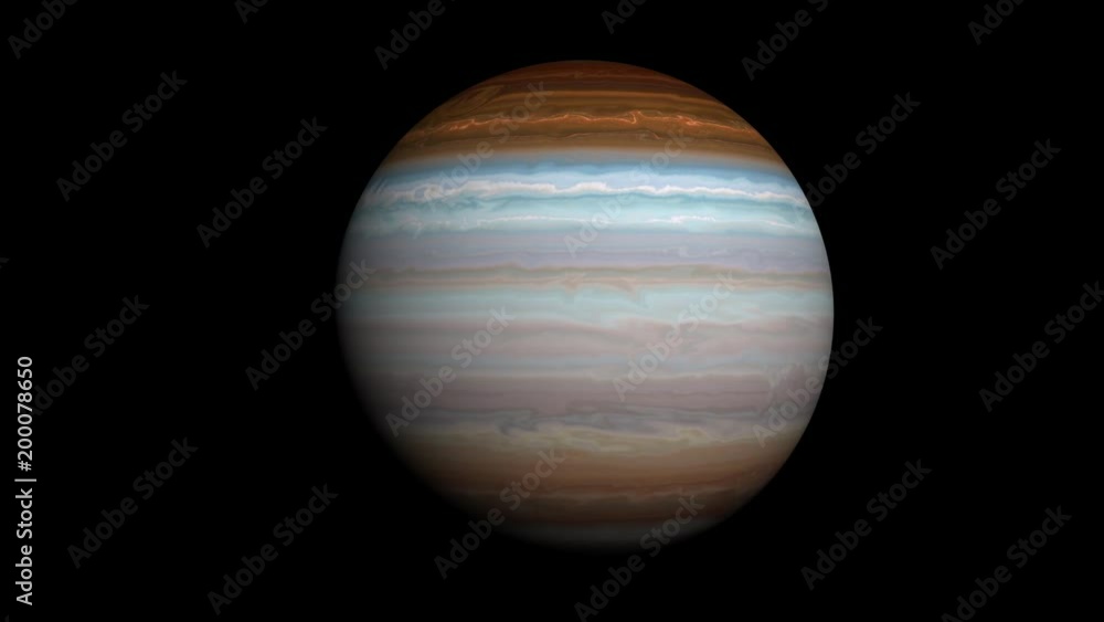 Jupiter. Looped. Alpha Channel Included. 4K Jupiter. Looped. Alpha Channel Included. 4K