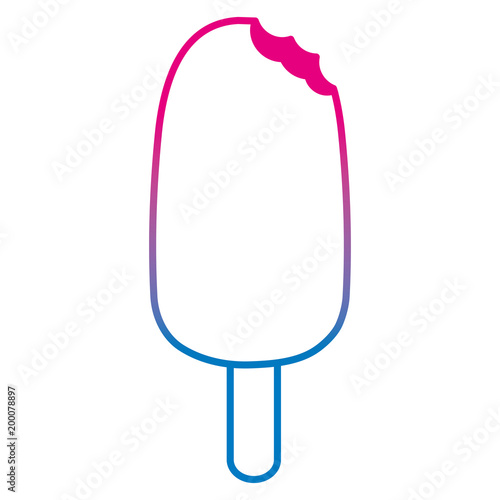 degraded line sweet ice lolly dessert tasty