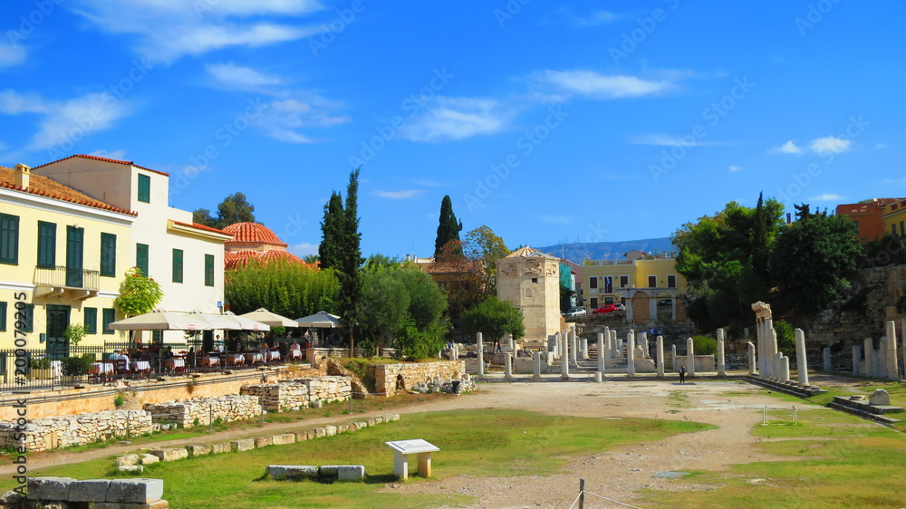 Fototapeta premium Athens Landscape, Greece