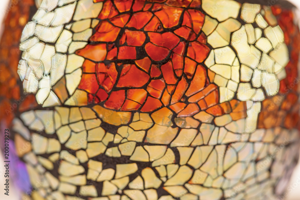 Stained Glass Light Reflection Background Stained Glass Light Reflection Background