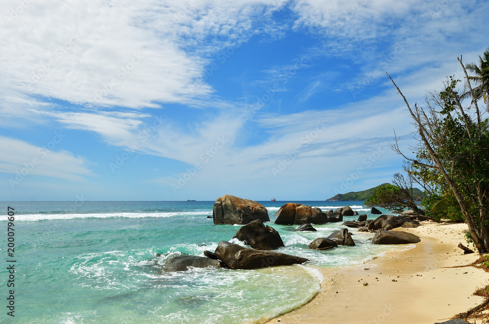 Seychelles islands scenery Seychelles islands scenery