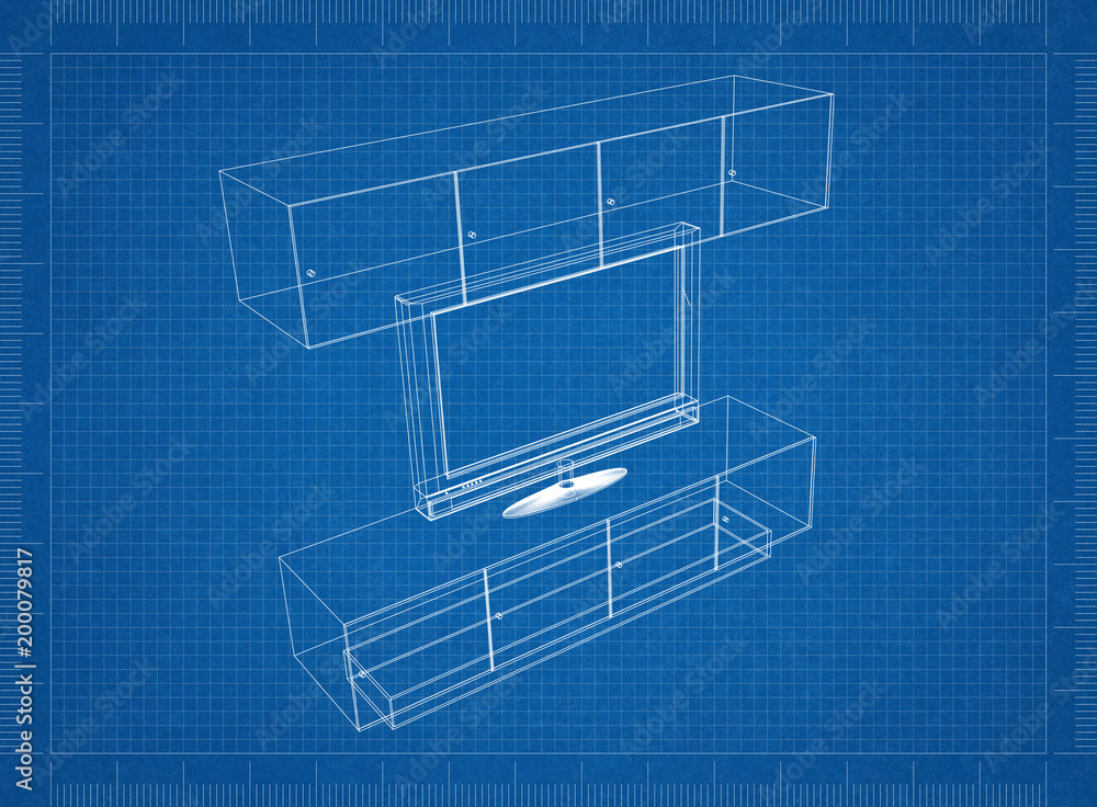 tv and furniture blueprint tv and furniture blueprint