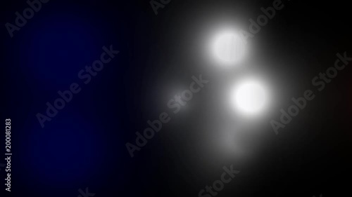 Police Lights. Looped. Alpha Channel Included.