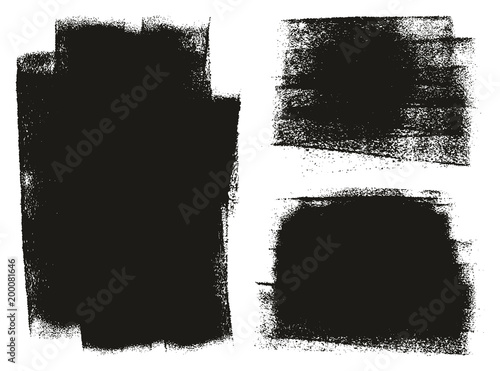 Paint Roller Background High Detail Abstract Vector Background Set 142