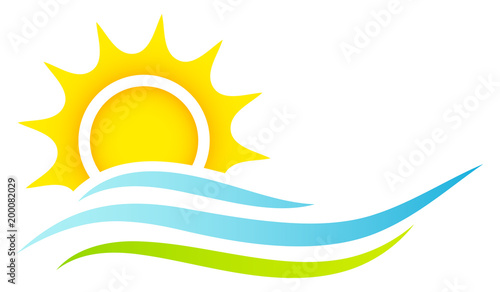 Sun, Waves & Landscape