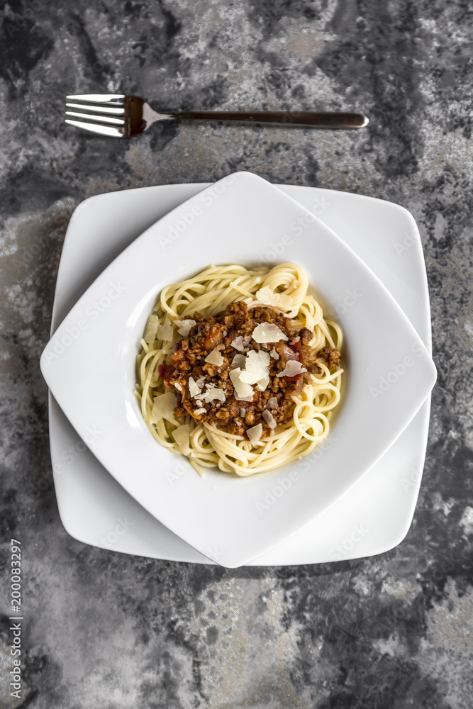 Spaghetti Bolognese vegetarisch Spaghetti Bolognese vegetarisch