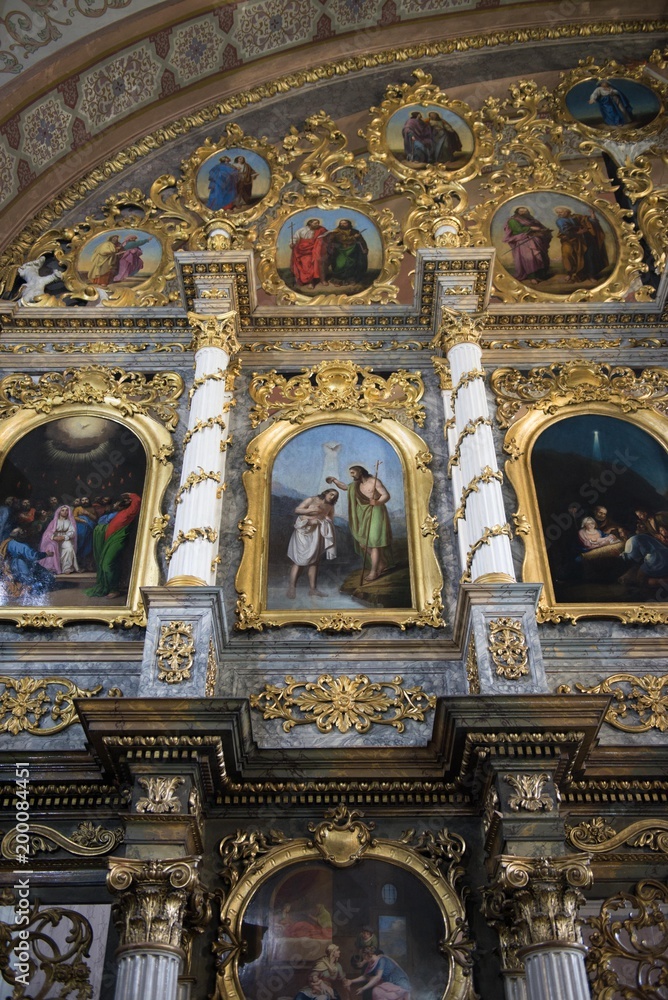 Obraz premium orthodox church altar