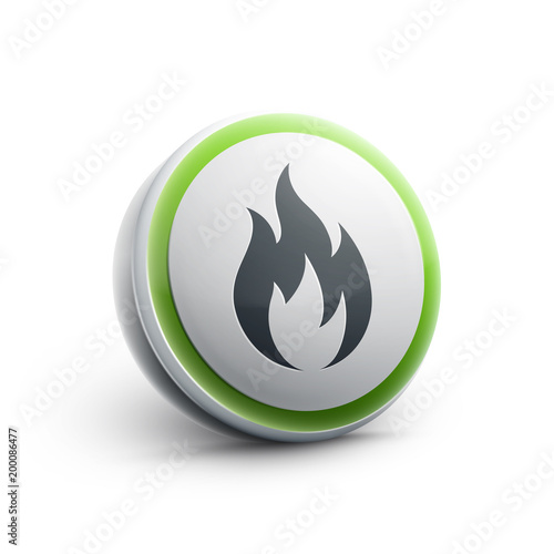 icône flamme