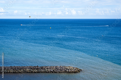 Gran Canaria:  Mit dem Fallschirm am Boot über den Atlantik schweben  photo