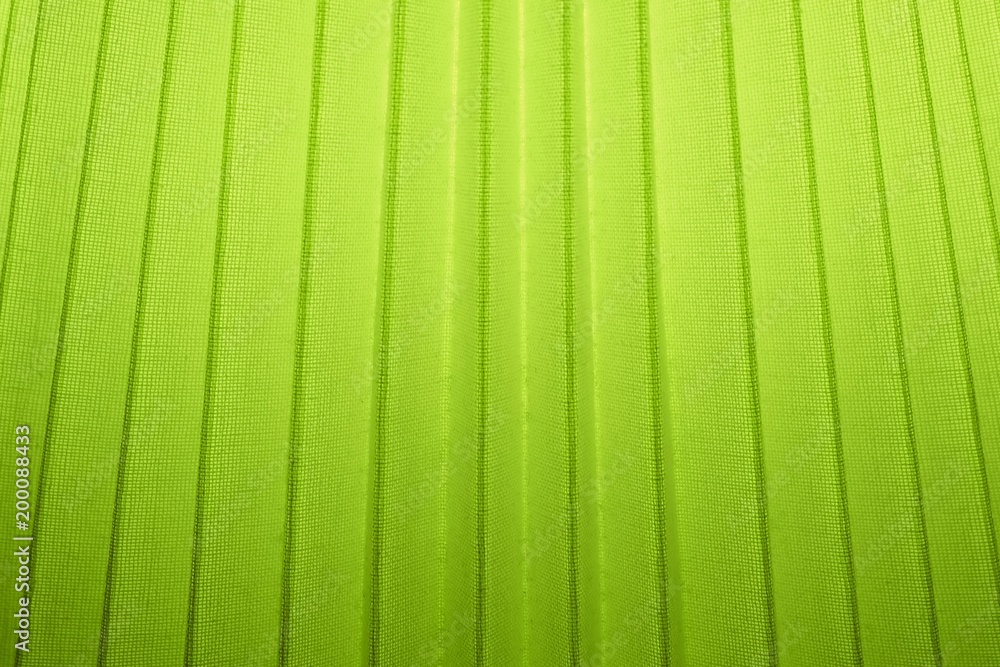 Close Up Background of Green Pleated Textile Texture Close Up Background of Green Pleated Textile Texture