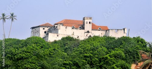 Fotografie Fort Coenraadsburg or Fort Sao Jago da Mina, in Elmina, Ghana