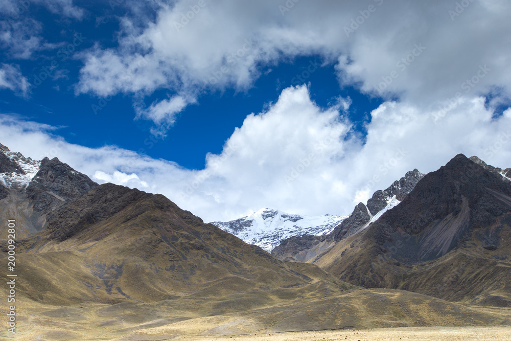 landscape in mountains.  Peru.