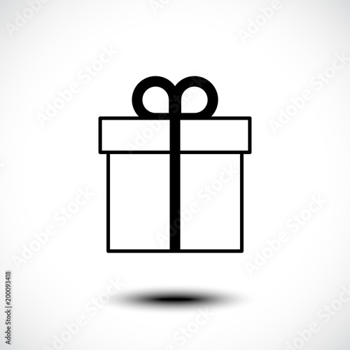 Gift, Present icon. Vector ...
