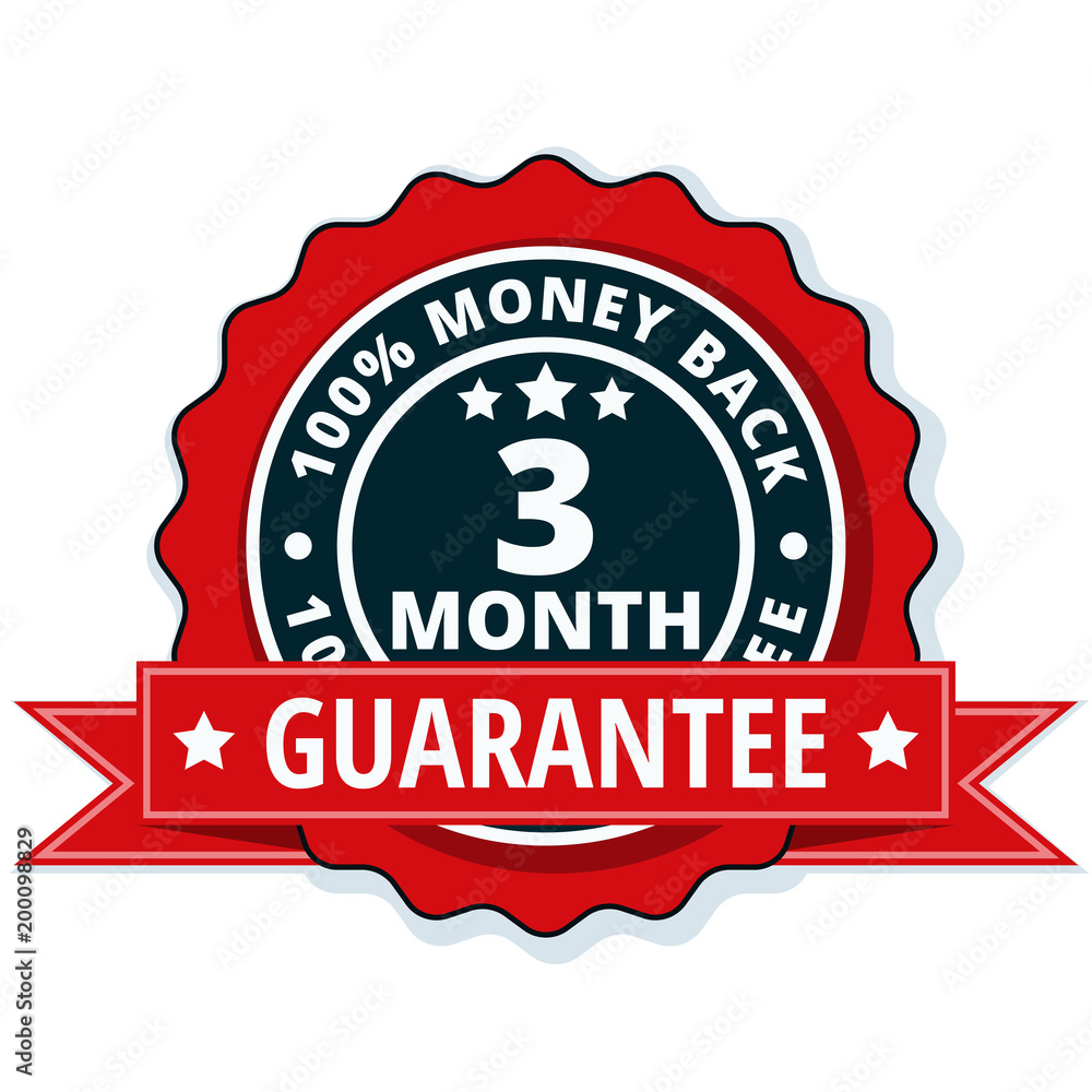 3 Month Money Back illustration 3 Month Money Back illustration