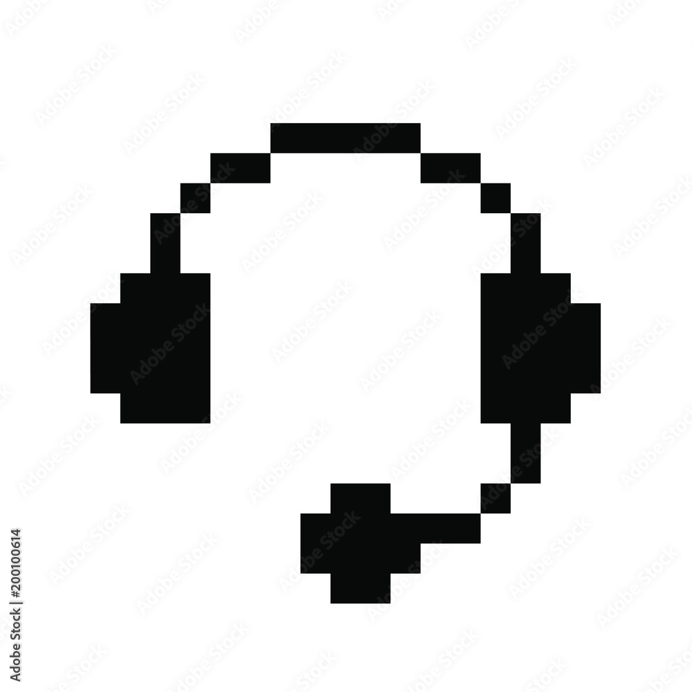 Headphone and micro pixels Headphone and micro pixels