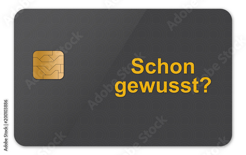 Karte - Schon gewusst?