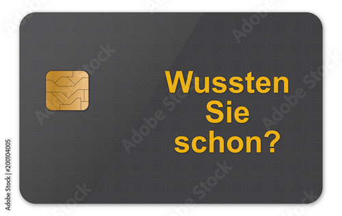 Karte - Wussten Sie schon?