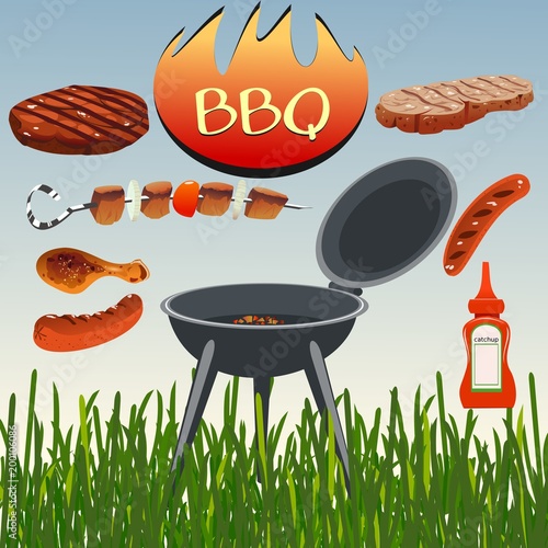 barbeque set