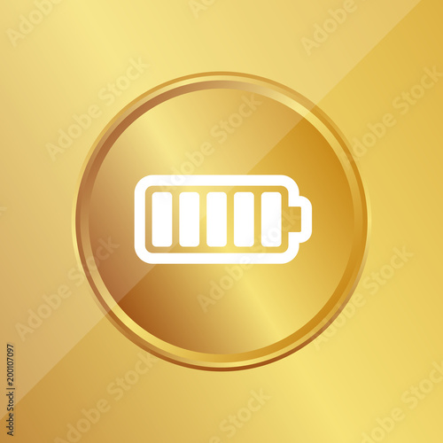 Gold Medaille - Batterie voll