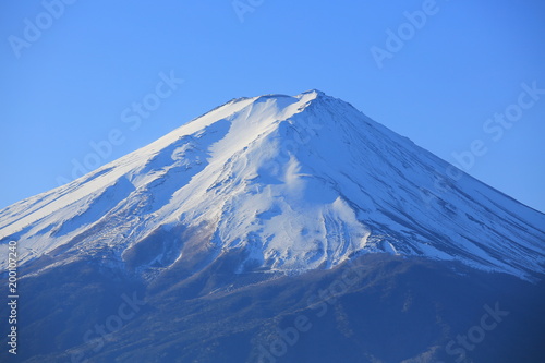 fuji mountain top peak